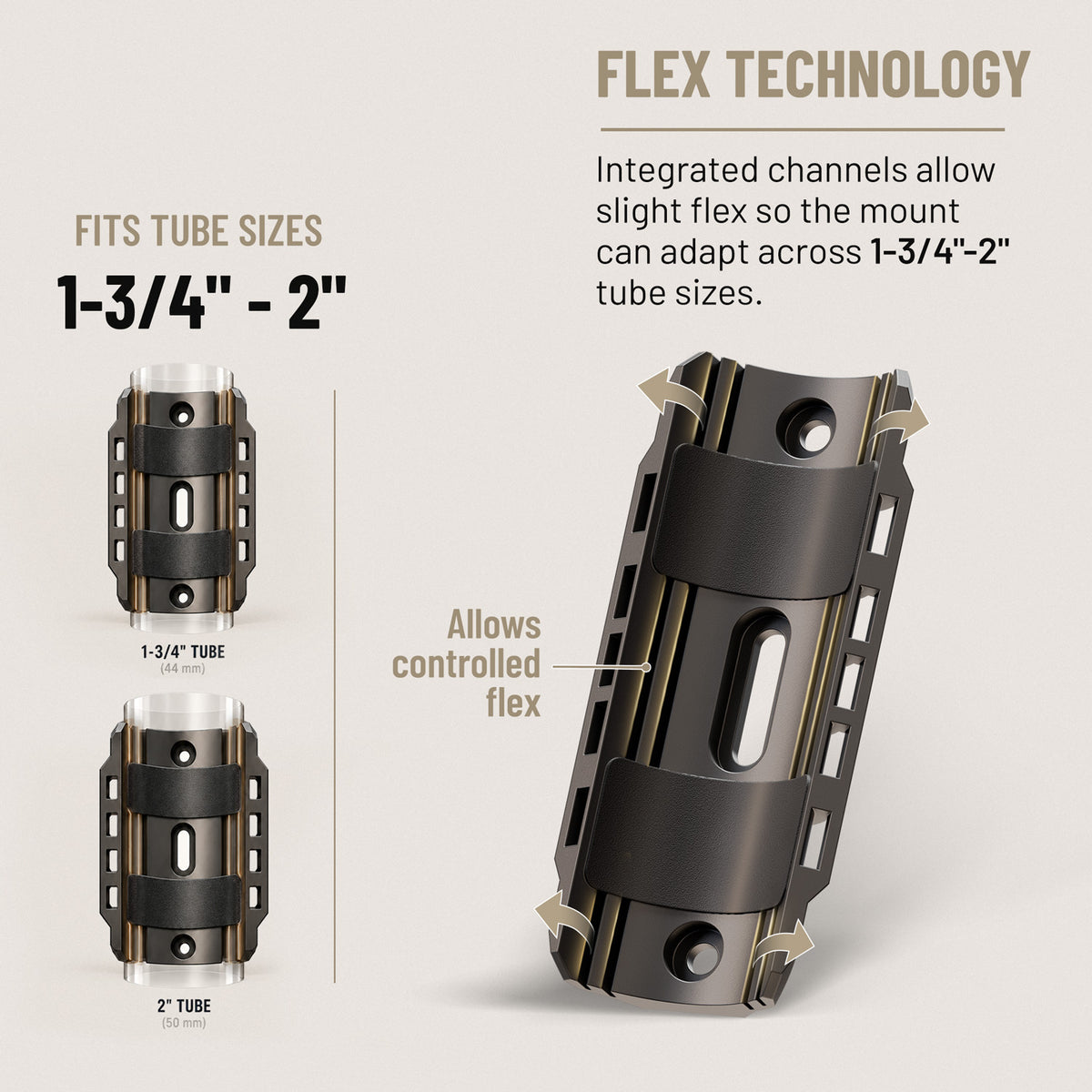 GFB-02 Double Base Mount